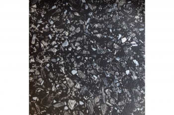 Кромка для столешницы с/к 3000*50мм (№ 21г черное серебро) в Петровском - petrovskij.mebel54.com | фото